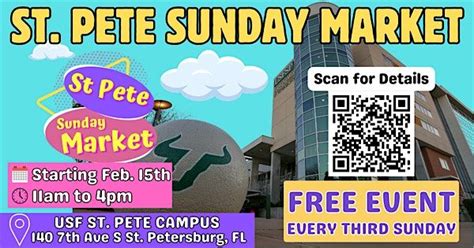 St. Pete Sunday Market, University of South Florida St. Petersburg ...