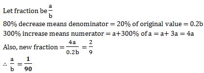 Fraction - Quantitative Aptitude (MCQ) questions for Q. 28773