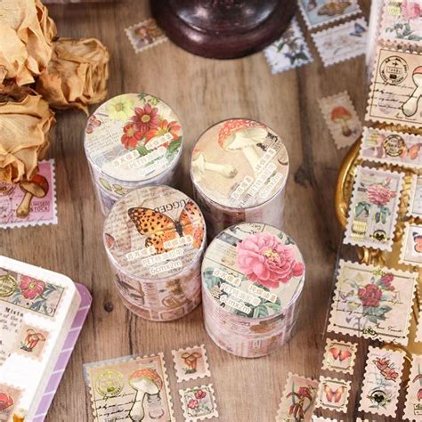 Cute Vintage Sticker Rolls | Demoda India