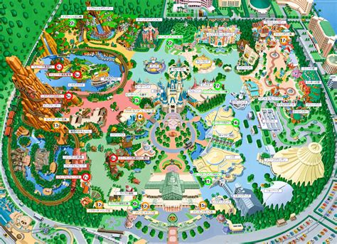 Map Of Japan Disneyland