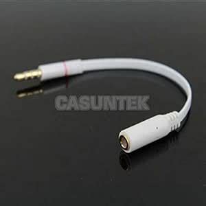 SAI INDER KALA® 5x 3.5mm OMTP to CTIA M to F Cable Adapter for Earphone ...