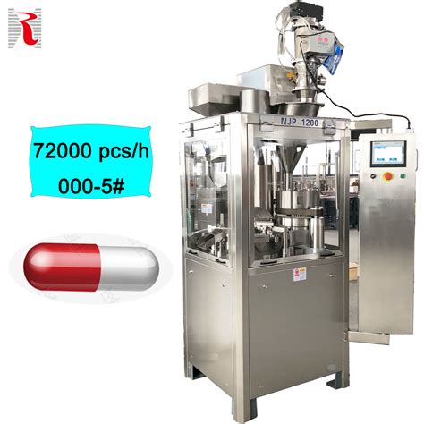 Njp-1200 Pharmaceutical Electronic Fully Automatic Empty Hard Capsule Filling Machine ...