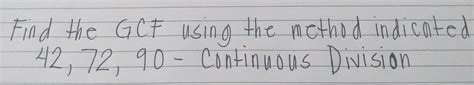 Finding GCF Using Continuous Division 的图像结果