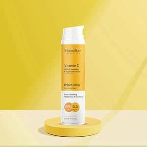 Moonstar Vitamin C Brightening Moisturiser (50ml) : Amazon.in: Beauty