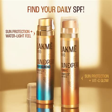 Lakmē 1% Niacinamide & VIT C water-light Sunscreen gel SPF 50 Pa++++Fo