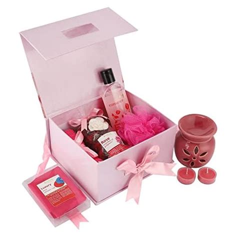 Buy BodyHerbals Rose Bath and Body Care Gift Set for Women and Men ...