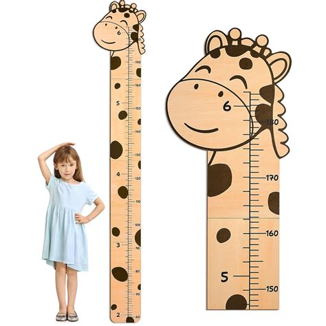 Amazon.com: Beinou Growth Chart for Wall Wood Height Chart for Kids Height Measurement for Wall ...