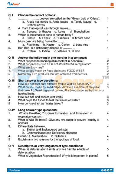 Class 5 CBSE Science 的图像结果