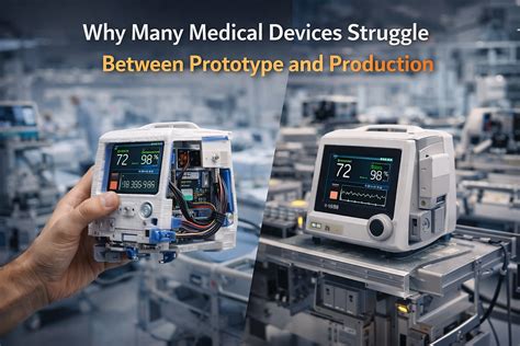 Why Many Medical Devices Struggle Between Prototype and Production