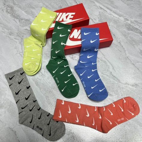 Branded Nike Original Multi Color Sock (Pack of 10 socks) – footsiefab