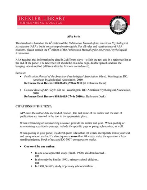 APA Style Example 的图像结果