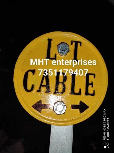 Lt Cable Route Marker - Cast iron route marker Manufacturer from Aligarh