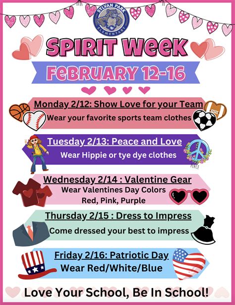 Spirit Week | Sylvan Park Elementary