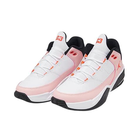 Buy Big Kid's Jordan Max Aura 3 White/Atmosphere-Infrared 23 (DA8021 ...