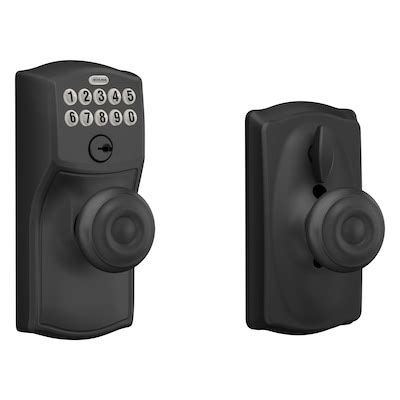 Electronic knob Single-cylinder deadbolt Electronic Door Locks at Lowes.com