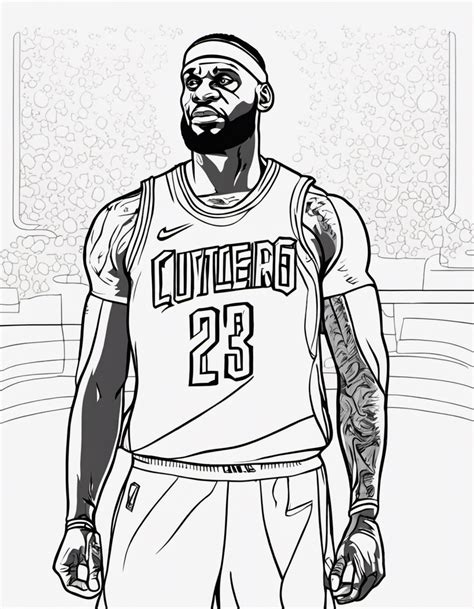 Printable Lebron James Coloring Pages [2025]