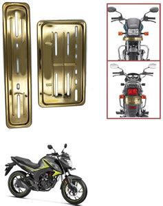 Znee Smart Bike Number Plates Frame Holders)-Front and Back for CB ...