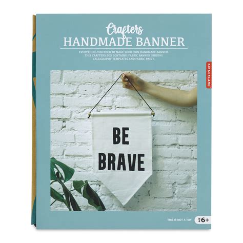 Kikkerland Crafters Handmade Banner Kit, Count: 1, Model: CR04 | Michaels