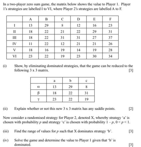 Image result for Triangular Matrix Zero-Sum Game