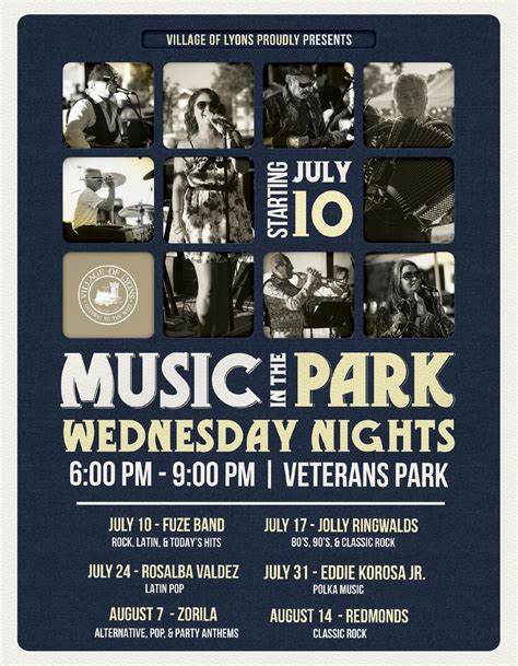 Music in the Park - Village of Lyons