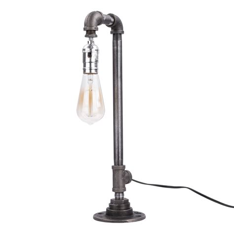 Buy Industrial Pipe Reader Table Lamp by PIPE DECOR Online at Lowest ...