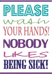 please wash your hands poater4 Paper Print - Decorative posters in ...