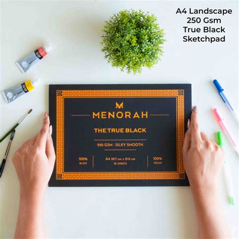 TRUE BLACK PAPER MEDIA – MENORAH Creatif