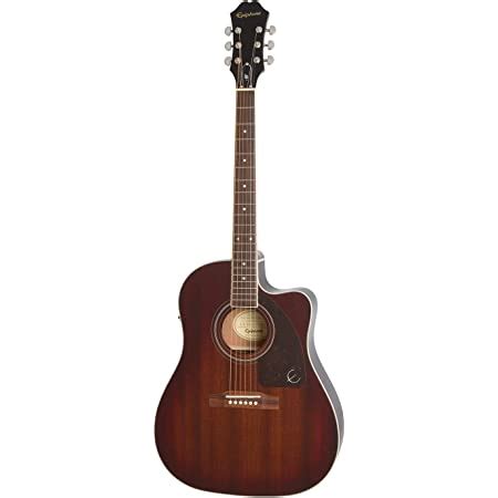 Epiphone PR-5E Acoustic-Electric Guitar, Shadow Preamp, Natural ...