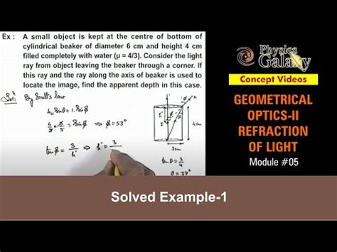 Solved Example-1 Video Lecture - Crash Course for JEE (English)