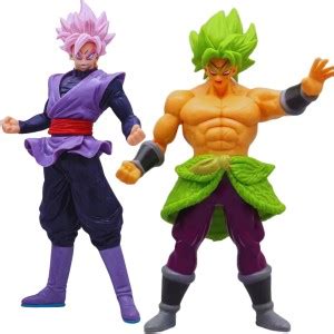 Mallexo Dragon Ball Z Toys Self Standing Action Figure Anime Toys Goku ...