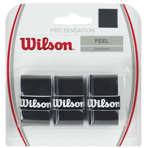 Wilson Pro Sensation Overgrip (3 pcs) - Black (unpacked)