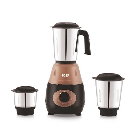 Buy BOSS Bravo 500W Mixer Grinder with Powerful Motor, Unique Flow ...