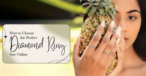 Diamond Ring Size Online: Easy Guide to Perfect Fit – Lukson