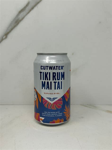 Cutwater Tiki Rum Mai Tai, USA, 355ml – DrinkPLG