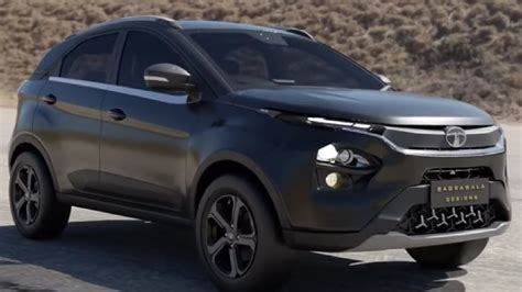 2023 Tata Nexon Dark Edition Facelift – What It’ll Look Like » Car Blog ...