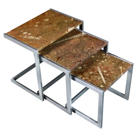 An Art Deco 'Cloud' Nest of tables by Harry and Lou Epstein at 1stDibs