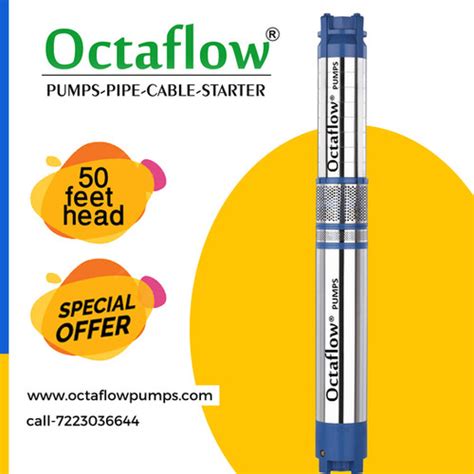 OCTAFLOW 7.5HP 10 STG SUBMERSIBLE PUMPSET | water pumps store