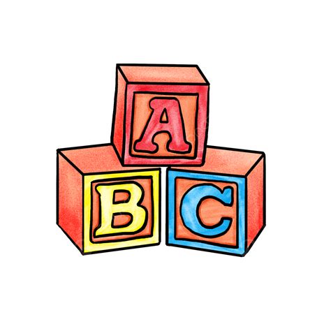 Baby Building Blocks Clip Art Wooden Building Blocks Set For Kids,