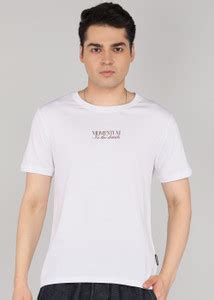 Roadster Graphic Print Men Round Neck White T-Shirt - Buy Roadster ...