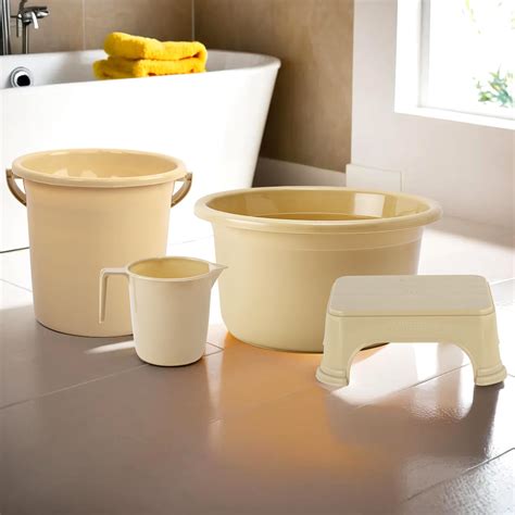 Kuber Industries Set of 4 Bathroom Combo Set | Bathing Set | Bathware ...