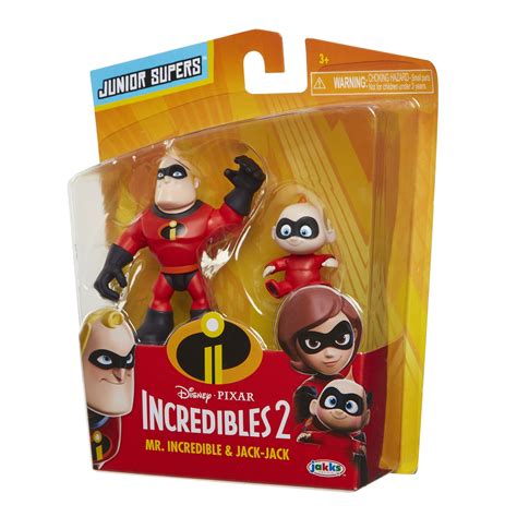 Buy Incredibles 2 Disney's 2-3-Inch Precool 2-Pack Mr Incredible and ...