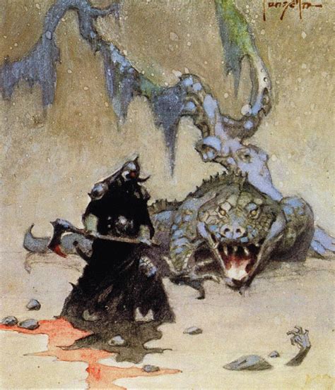 Death dealer by frank frazetta – Artofit