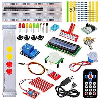 REES52 Starter Kit for Raspberry Pi 3, 2 & Model B+ T GPIO Extension ...