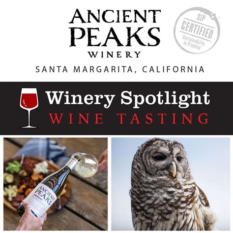 Spotlight: Ancient Peaks, WineStyles Shoppes at Prairie Lakes (Sun ...