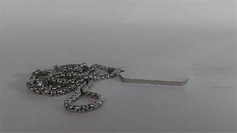 STREETSOUL Army Tag for Men with long Box Chain Heavy Pendant of Stain ...