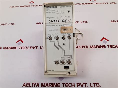 Mitsubishi Mpt-1A Electronic Trip Relay – Aeliya Marine Tech