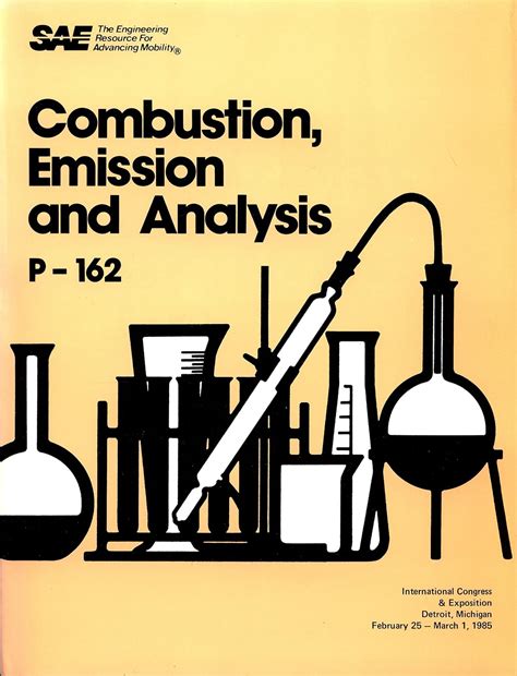 Buy Combustion, Emission and Analysis (SAE CONFERENCE PROCEEDINGS) Book ...