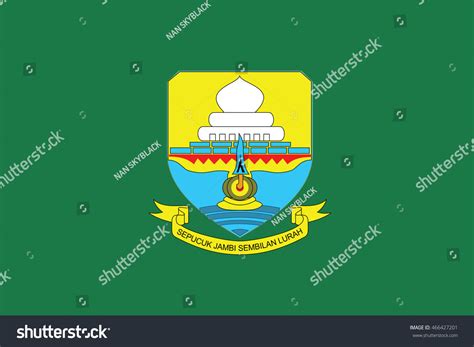Jambi Flag Stock Vector (Royalty Free) 466427201 | Shutterstock