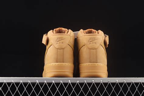 Nike Air Force 1 07 Mid Wheat Suede Brown Shoes CJ9158-200 - Air Force ...