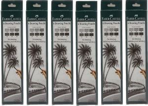 FABER-CASTELL 2b, 3b, 4b, 5b, 6b, and 8b Pencil Price in India - Buy ...